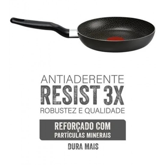 Frigideira 18cm 700ML Rochedo Robusta Grafite